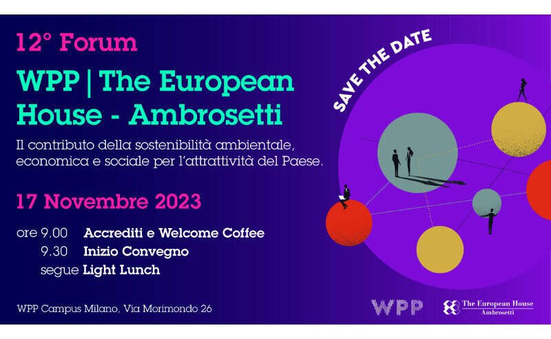 WPP and The European House – Ambrosetti's Forum