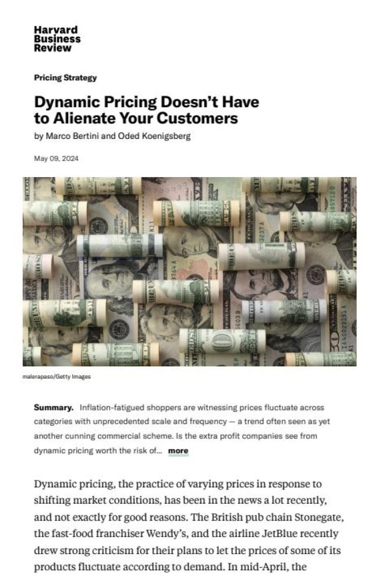 Dynamic pricing doesn’t have to alienate your customers