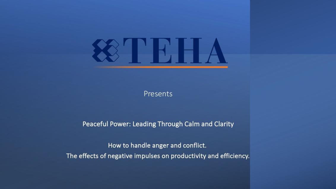 Peaceful Power: Leading Through Calm and Clarity